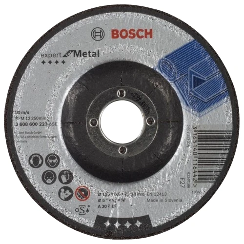 Відрізне коло по металу Bosch 230 x 6 мм відповідає вимогам безпеки EN 12413 (2608600228)