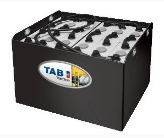 Тягова акумуляторна батарея TAB (Словенія) 40/5 EPzS 400L (40х5Рд310) 80В 400Ач для Балканкар ЕВ717