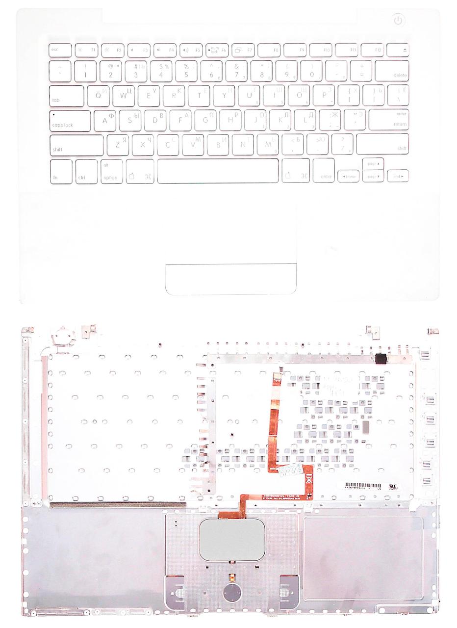 Клавіатура для ноутбука Apple MacBook (A1181) White, (White TopCase), RU, фото 1