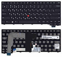 Клавиатура для ноутбука Lenovo Thinkpad (T460S, T470S) Black, (Black Frame), RU