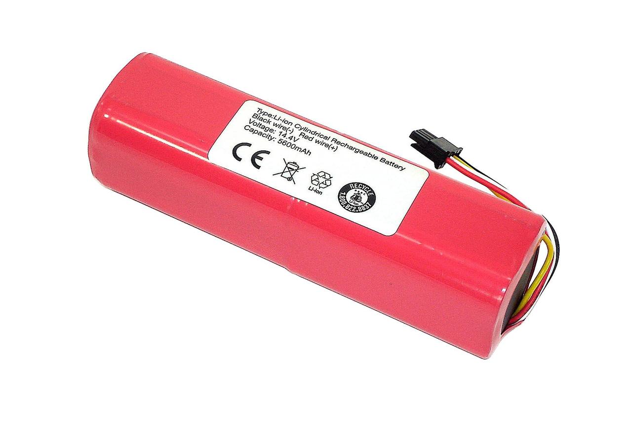 Акумулятор для пилососа Xiaomi SKV4022GL Mi Robot Vacuum 6000 mAh Li-ion 14.8V червоний, фото 1