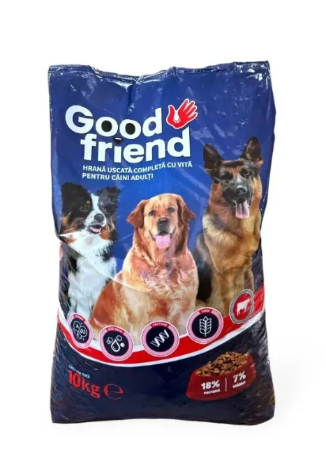 Сухий корм для собак Good Friend з яловичиною - 10кг Угорщина 5941878201777, фото 1
