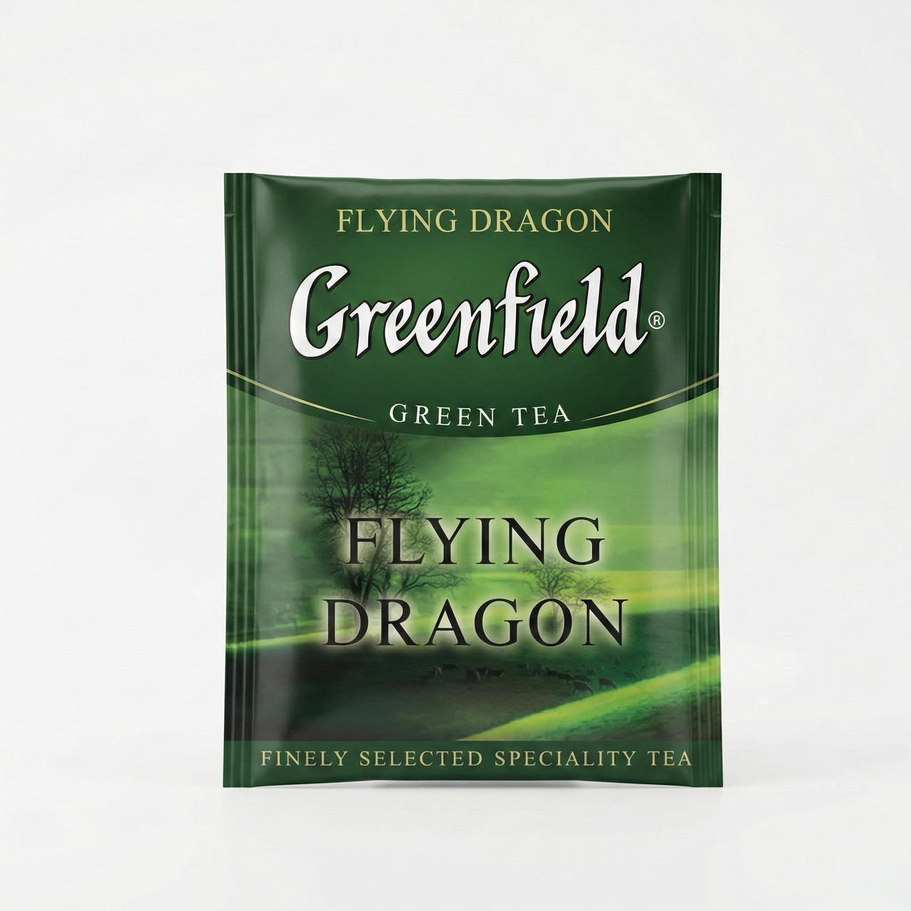 Чай зелений Greenfield Flying Dragon у пакетиках | Летючий Дракон, Китайський, У саше, Класичний, фото 1