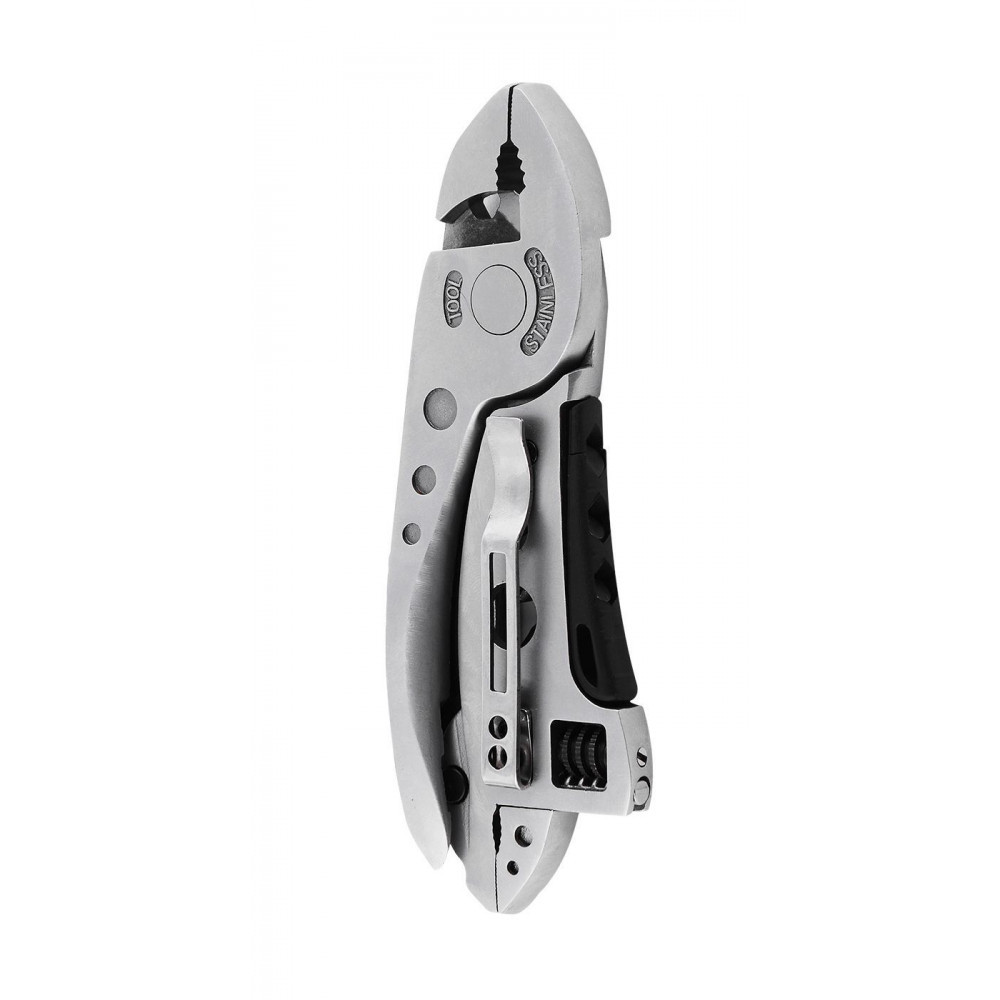 Кишеньковий мультитул ніж складний набір інструментів швейцарський ніж 4-в-1 + чохол, фото 1