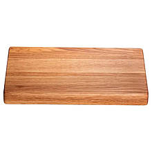 Кухонна обробна дошка дерев'яна 45×30 см прямокутна Lugi C35W300450D