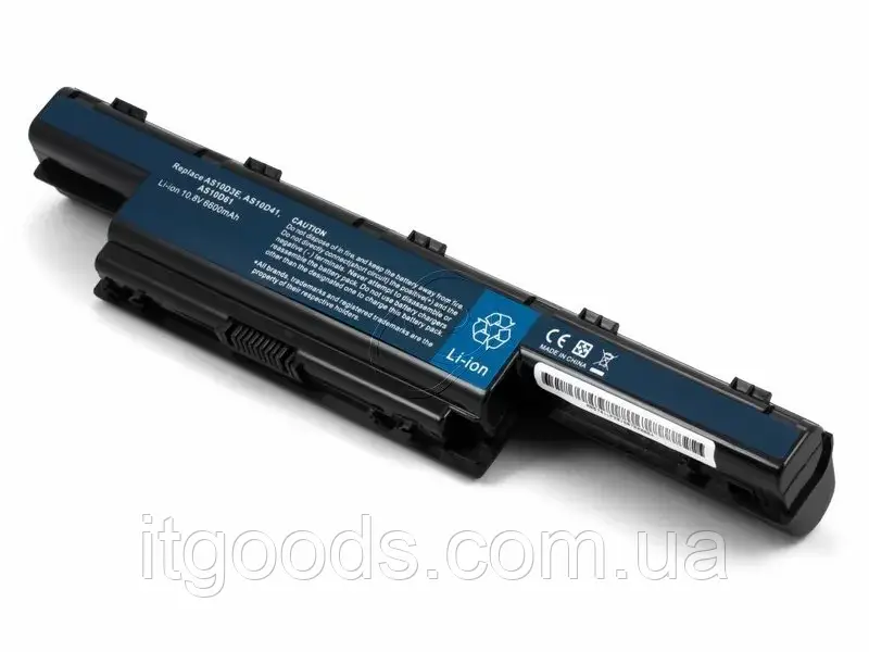 Посилений акумулятор  AS10D31 AS10D41 AS10D51 для Acer Aspire 4551G 4741G 4771 5741G 5551 7551 E1-431 E1-471, 6600mAh