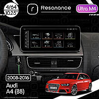 Магнітола Audi A4 Gen-4 (B8) (2007-2015) [Low]  Resonance Ultra M4 (7862) 4/64, 10.25" QLED, 360 (Audi Style)