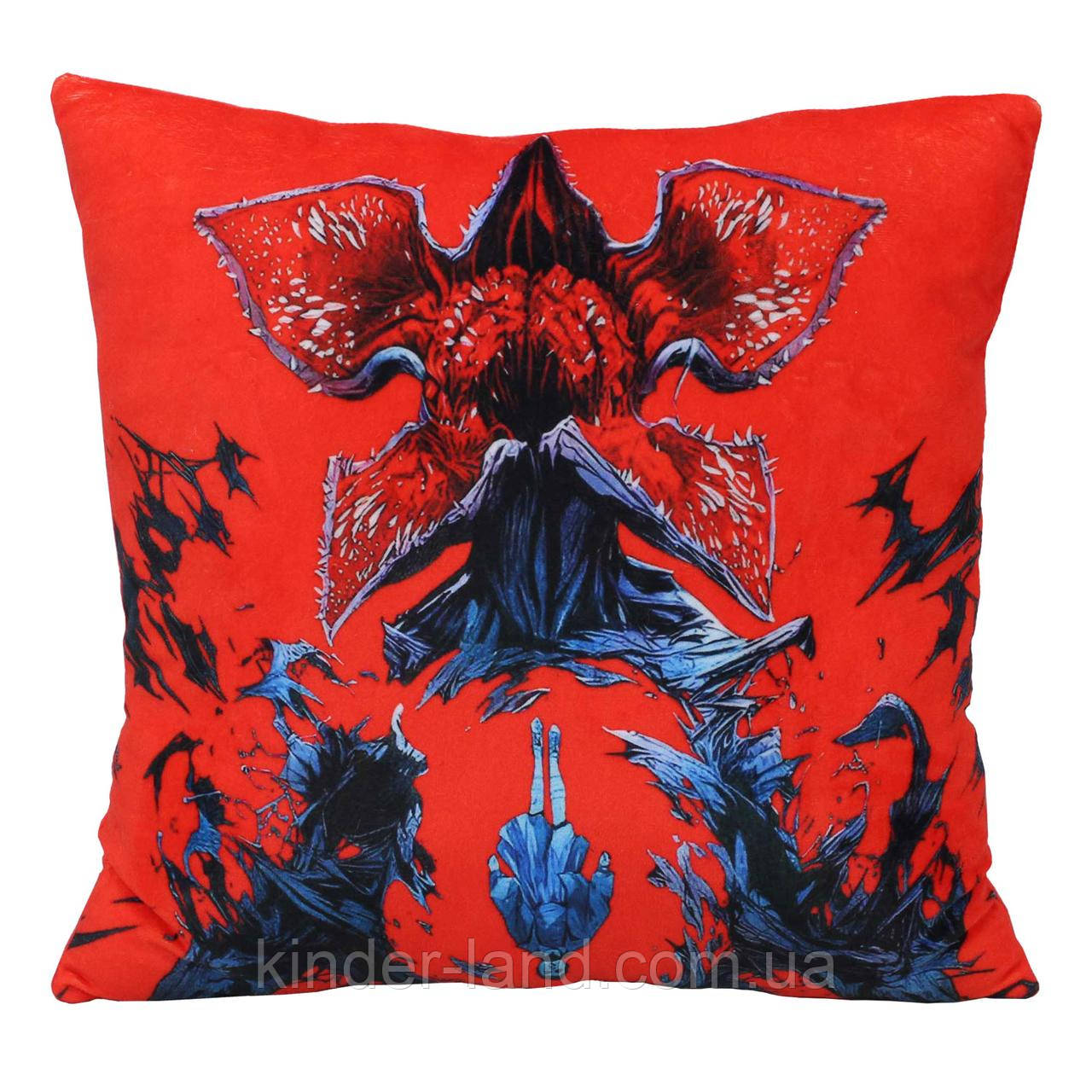 М’яка подушка з принтом Дуже дивні справи, Демогоргон, 35 см