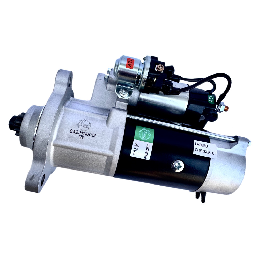 Стартер CLAAS редукторний 12 В 4,2 кВт (комбайн Claas дв-ль ОМ421, 8579) SLOVAK, фото 1