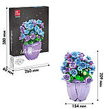 3D конструктор набір будівельних блоків JIE-STAR 92360 Bell flower 372 деталі пластиковий, фото 3