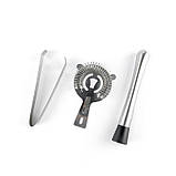 Набір для бару 12 предметів із підставкою Youchen MC-T12 якісний набір бармена для коктейлів, фото 5