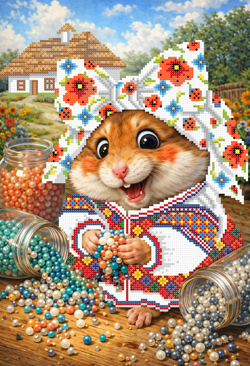 Схема для вишивки бісером ,, Вишиваю Бісером!,,, фото 1