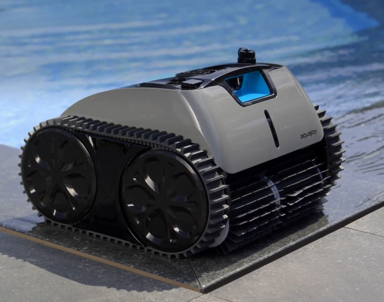 Бездротовий робот-пилосос для басейну Aquajoy Cyclone C1 Pro, фото 1