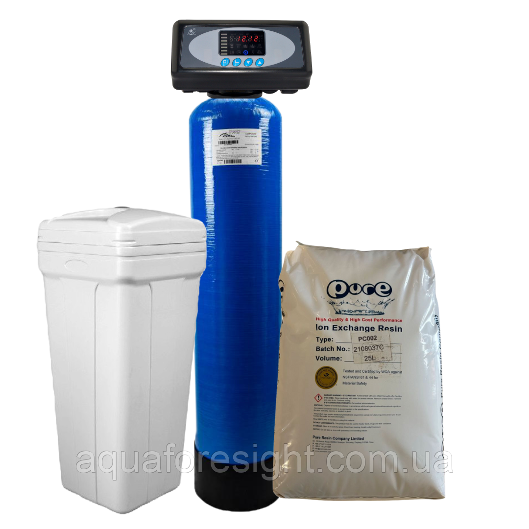 Система пом'якшення води 1054 Runxin F65В3 (Pure Resin PC002), ціна з ПДВ, фото 1