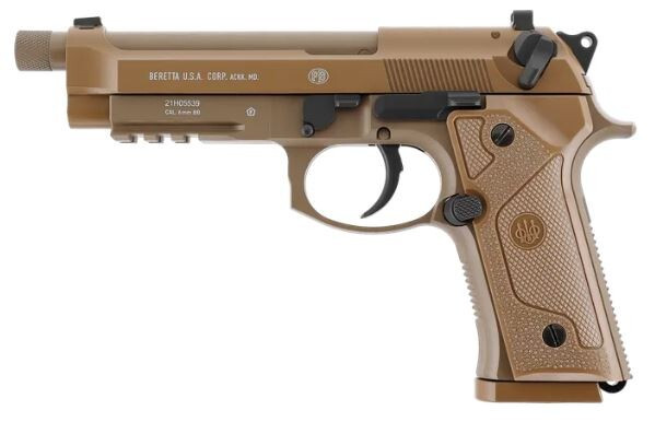 Страйкбольний пістолет Umarex Beretta M9A3 FM, вес 1070 г, ёмкость магазина 22 шарика, фото 1