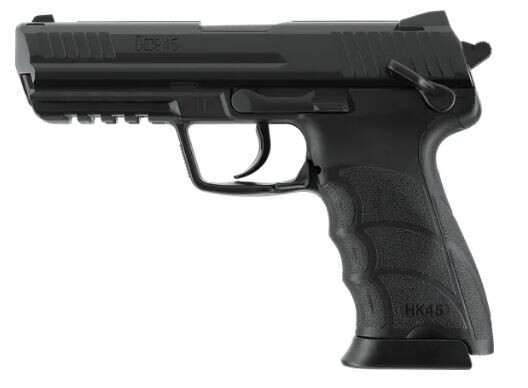 Страйкбольний пістолет Umarex Heckler & Koch HK45, вес 630 г, ёмкость магазина 15, калибр 6 мм, фото 1