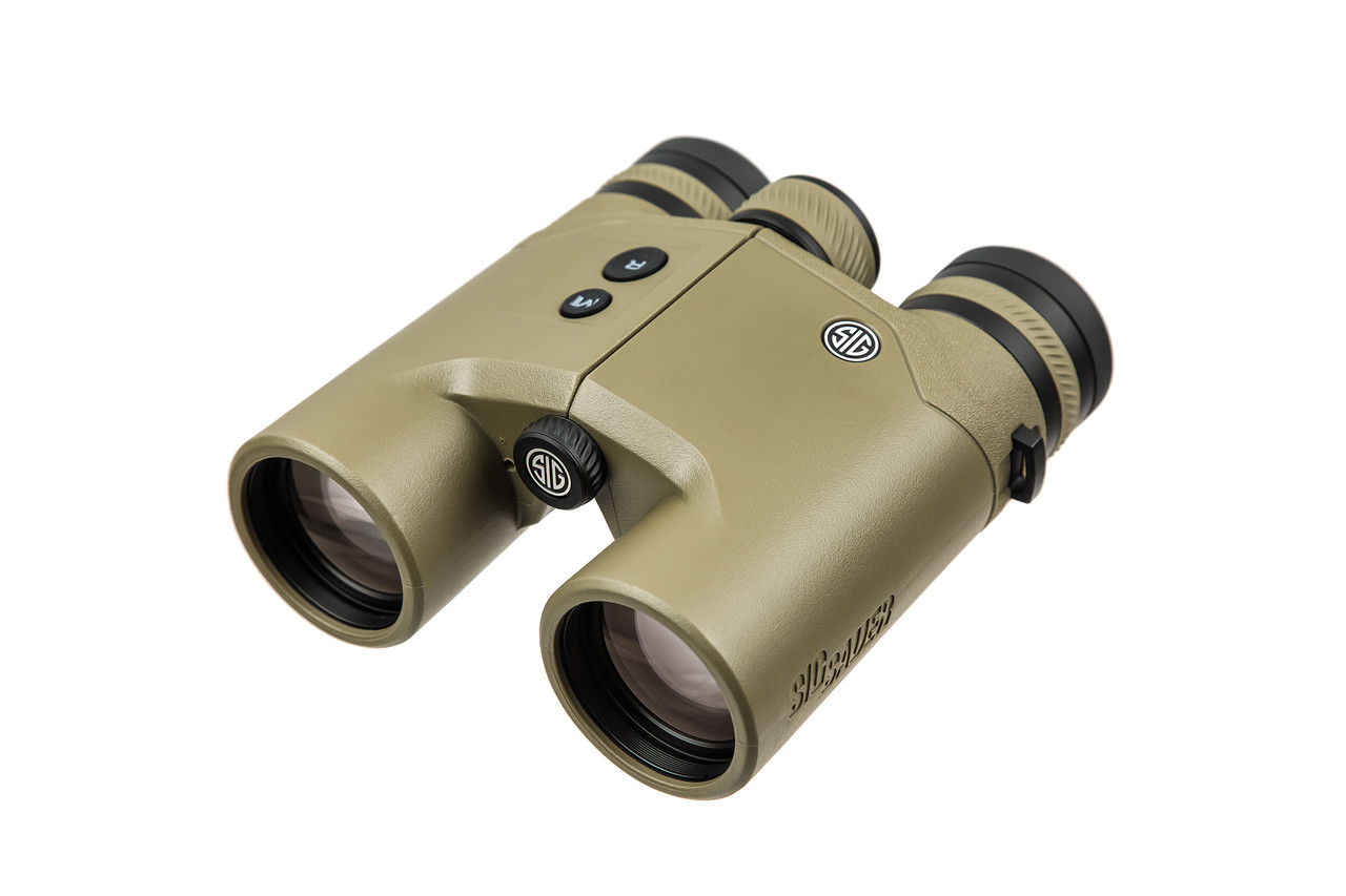 Бінокль із лазерним далекоміром Sig Optics KILO6K HD LRF 10X42MM, цвет - Olive Drab Green, вес - 777 г, фото 1