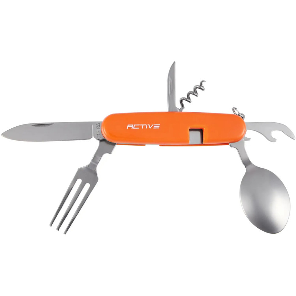 Ніж багатофункціональний Active Launcher 2 Orange, вага 97 г, довжина клинка 55 мм, кількість функцій 8, фото 1