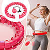 Хулахуп Hulahoop з обважнювачем для фітнесу HulaSmart, фото 5