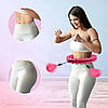 Хулахуп Hulahoop з обважнювачем для фітнесу HulaSmart, фото 7