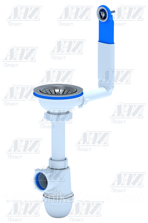 Сифон Анипласт A0142S кухня гранитно-каменная мойка широкая горловина с ...