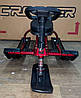 🔥✅ Дитячий Снігокат Viper Мустанг Mustang VSP, Азимут Красний ГАРЯСНИЙ, Снігохід Дитячий Санки з кермом!, фото 8