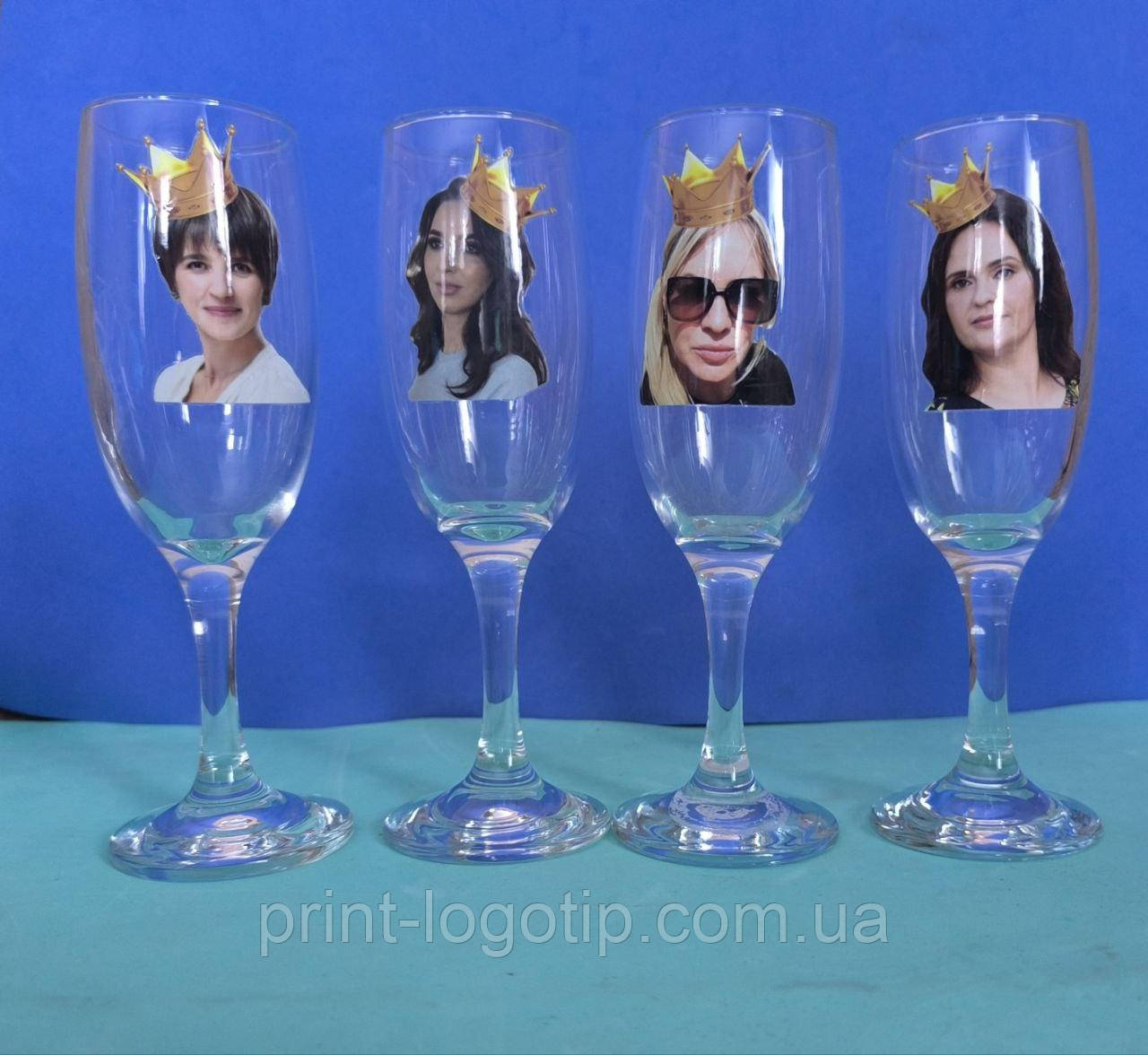 Фото на келихах, склянках, чарках, фото 1