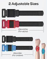 Браслети 4 шт для Just-Dance 2026 2025 2024 2023 Nintendo Switch/ для Zumba Burn It Up, ремінець для Joy-Con