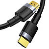Кабель Baseus Cafule 4KHDMI Male To 4KHDMI Male Adapter Cable 5m Black new, фото 3