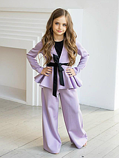 Костюм для дівчинки брючний костюмка Коко, на зріст 110-158р., фото 4