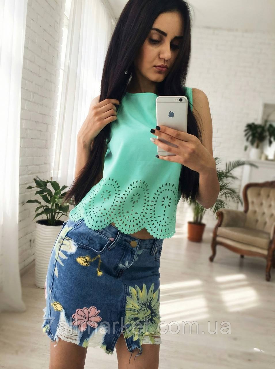 Блузка жіноча креп шифон розміри: 42-46 (2кв) "MILANI" недорого від прямого постачальника idm916118