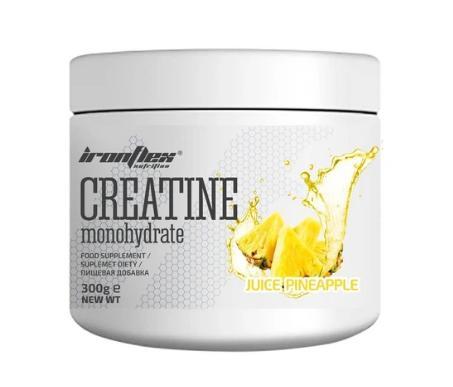 Креатин моногидрат IRON FLEX CREATINE 300 грам Смак : АНАНАС, фото 1