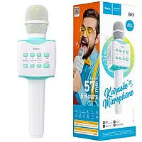 Микрофон + караоке Bluetooth HOCO BK5 Cantando, AUX, 1200 мАч. Микрофон-колонка
