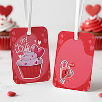Бірка на День закоханих (50х70мм.) "Be my love"