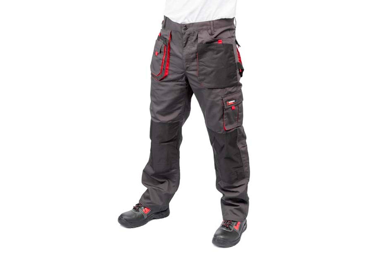 Штани робочі Intertool 80% поліестер x 20% бавовна x L (SP-3013), фото 1