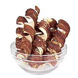 Ласощі AnimAll Snack жувальні спіральки з качкою для собак 500г, фото 2