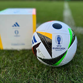 Футбольний м'яч Adidas UEFA EURO 2024 League Box (FIFA Quality, термошов) IN9369 Розмір EU: 5