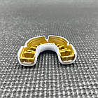 Капа OPRO Instant доросла (вік 11+) White/Gold (art.102520006), фото 5