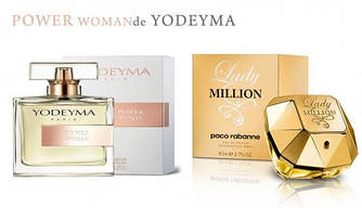 Жіночі парфуми Yodeyma Power Woman 100ml - аналог Paco Rabanne Lady Million