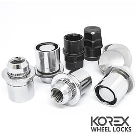 Korex | Гайки секретні М12x1.5x37 Пресшайба Кільце, що обертається Ключ 19-21 (Citroen, Kia, Lexus, Mitsubishi, Peugeot, Toyota)