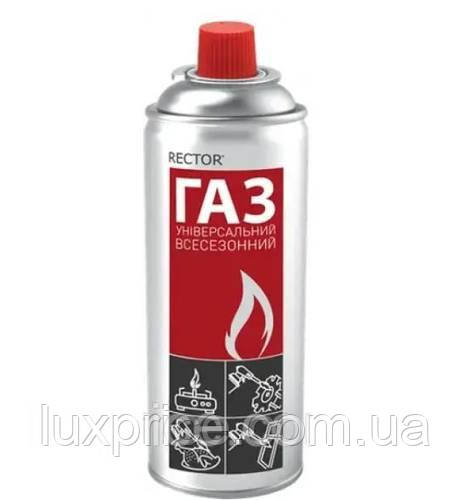 Газ у цанговому балоні "Rector" 220 грLuxPrice, фото 1