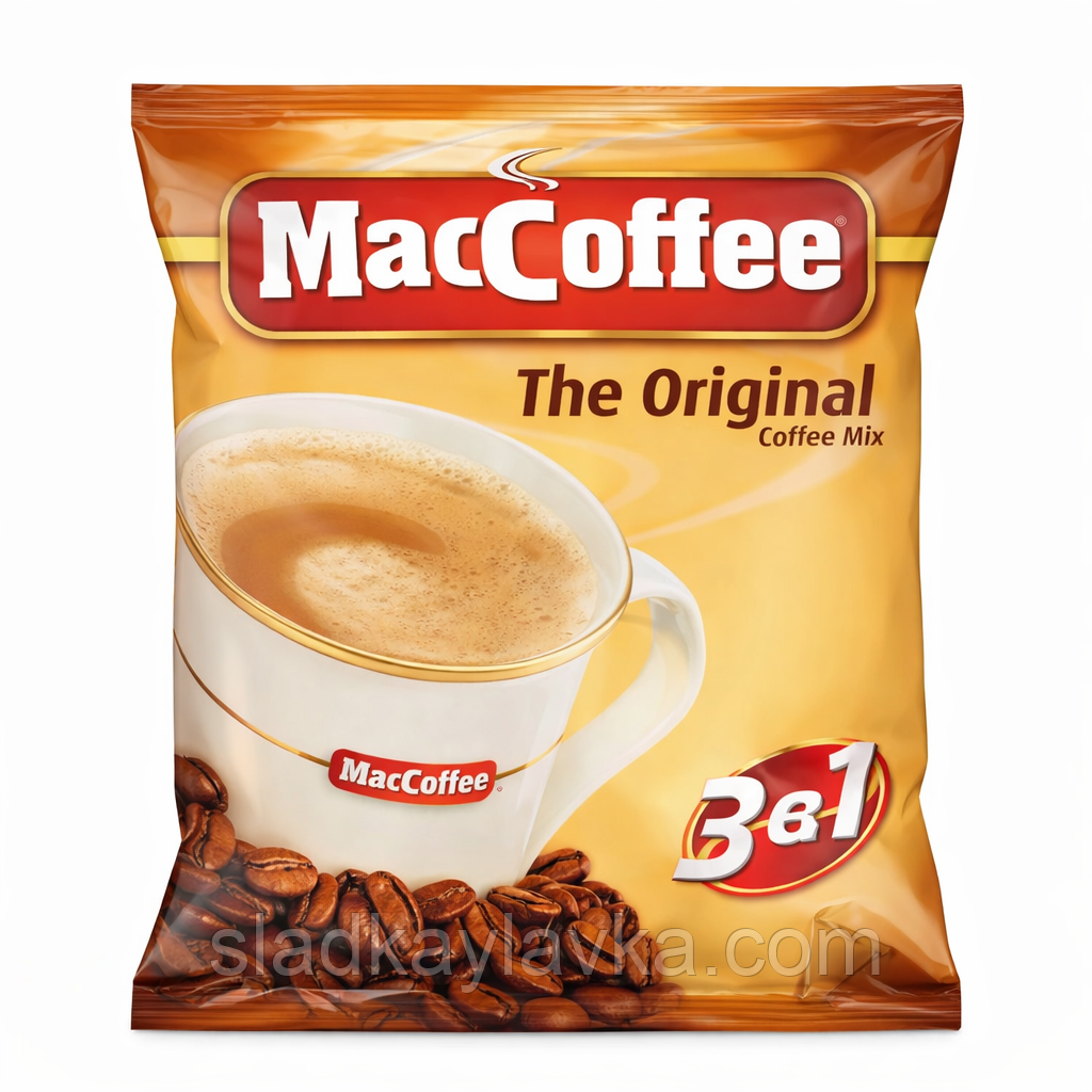 ☕ Кава розчинна MacCoffee The Original 3 в 1, фото 1