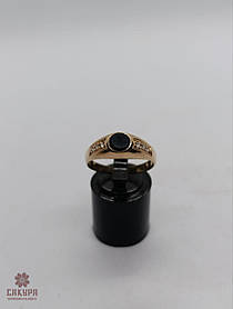 Золотий Перстень зі вставкою цирконій