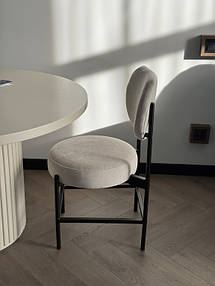 Стілець «Шон» із круглої металевої труби