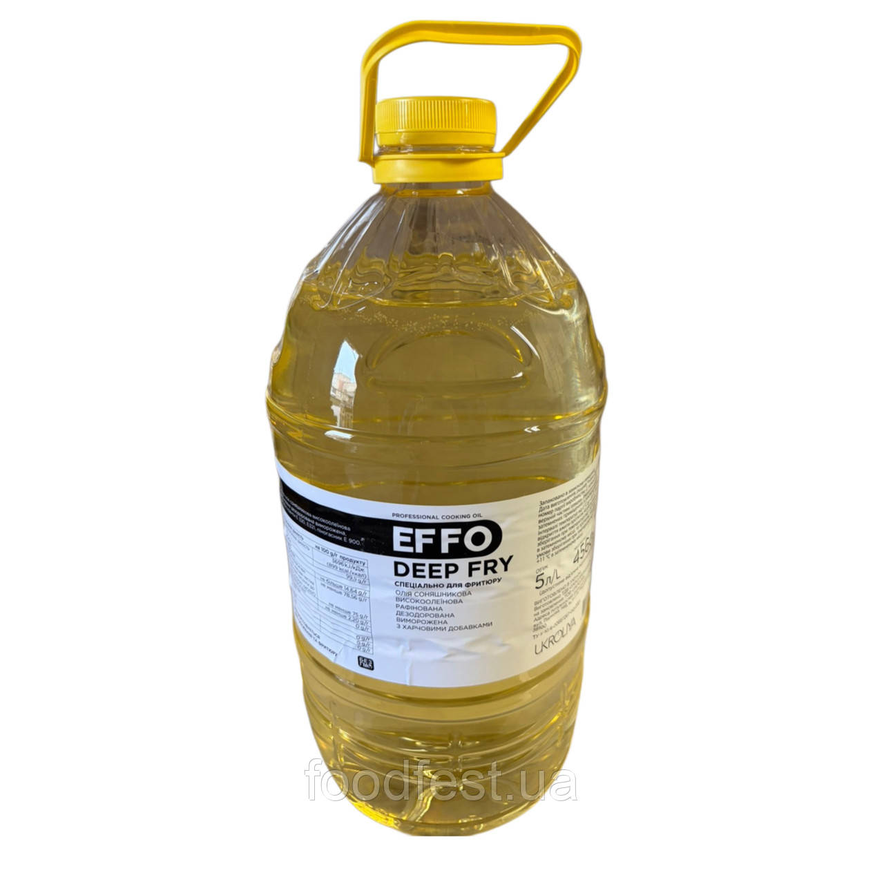 Професійна кулінарна олія для фритюру EFFO DEEP FRY, 5 л, фото 1