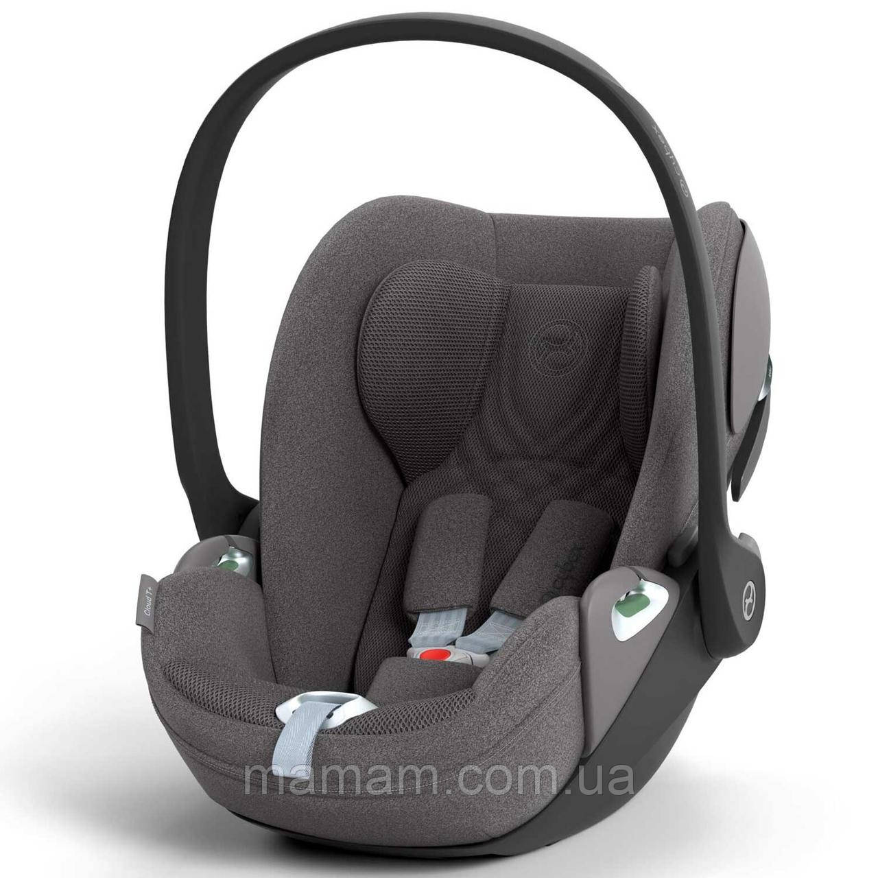 Автокрісло CYBEX Cloud T i-Size (0-13 кг) Mirage Grey Plus, фото 1