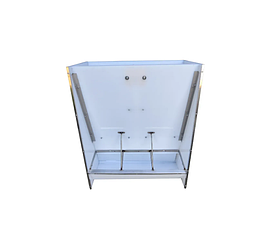 Бункерна годівниця для дорощування свиней пластикова до 30 голів