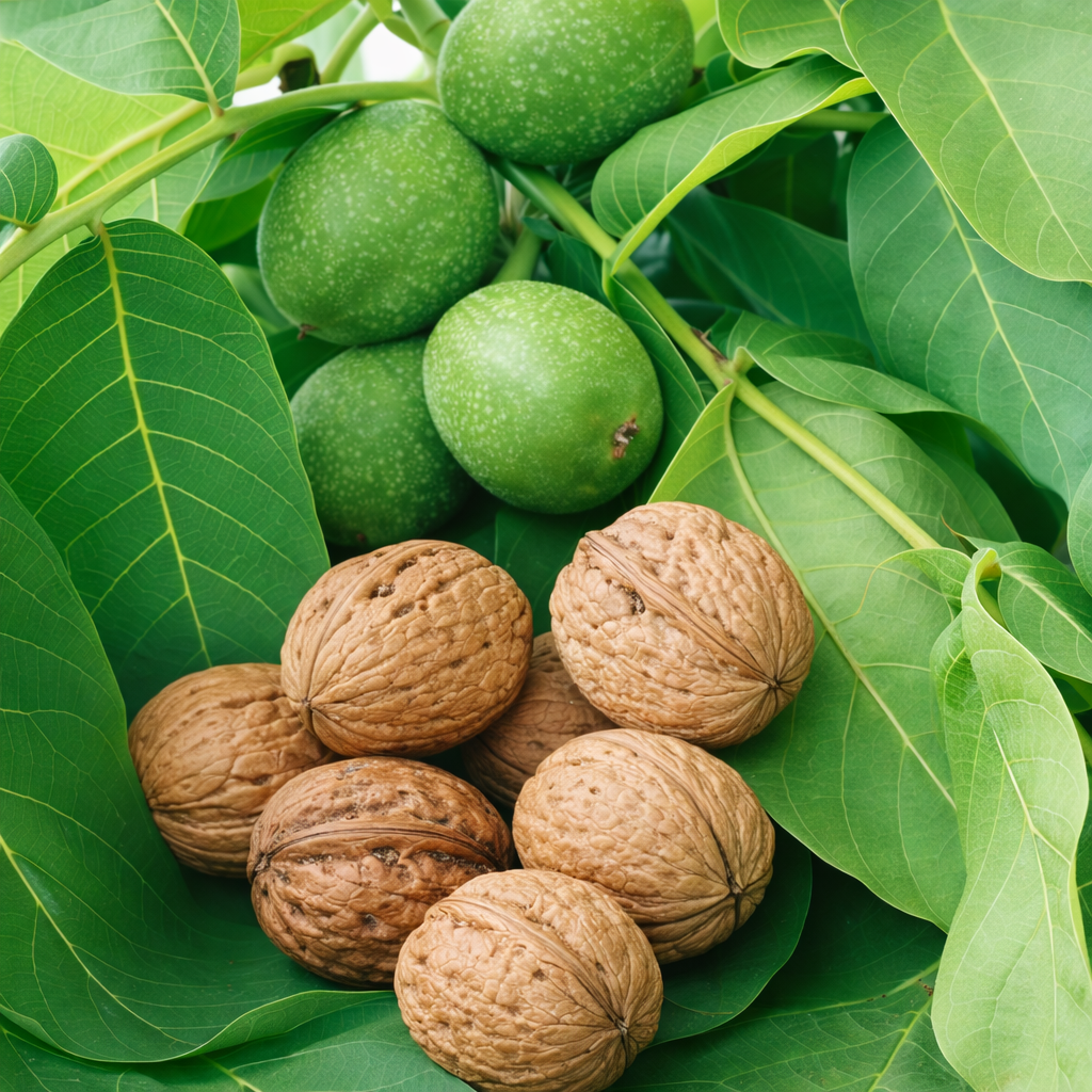 Саджанці Волоського горіха Піщанський (1-річний) - середньо-осінній термін, тонкокорий, великоплідний, фото 1