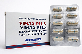 VIMAX PLUS — комплекс для чоловічої активності та впевненості 10 шт.