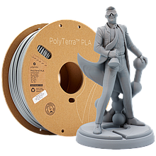 Пластик в котушці PLA PolyTerra 1,75 мм, Polymaker, 1кг